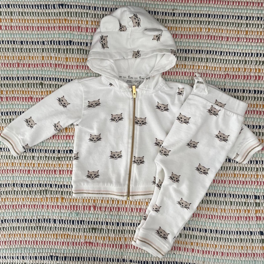 River Island Baby Boy/Girl Outfit Set - Size 9/12m